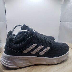 Adidas Galaxy 6 Mens Running Shoes Trainers Size 8  Black / White   GW3848
